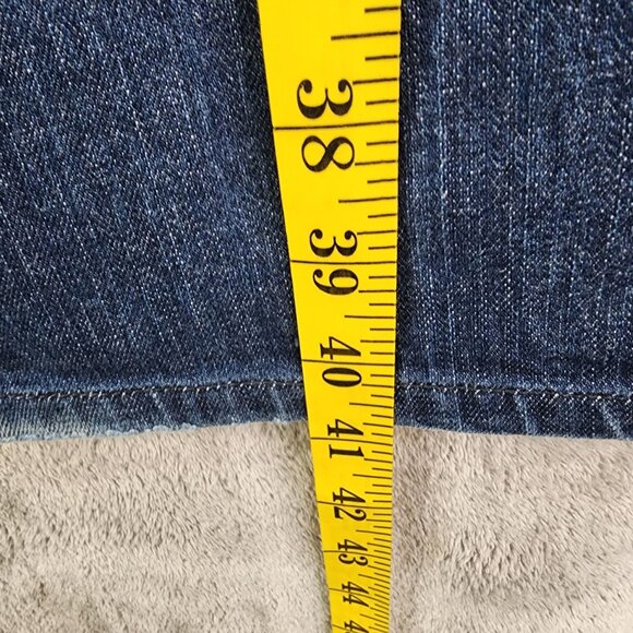 Womens American Eagle Blue Denim Jeans True Boot Mid Rise Size 6 - Picture 10 of 11